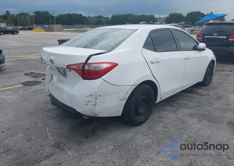 2015 Toyota Corolla L from USA, damaged, VIN 2T1BURHE9FC304282
